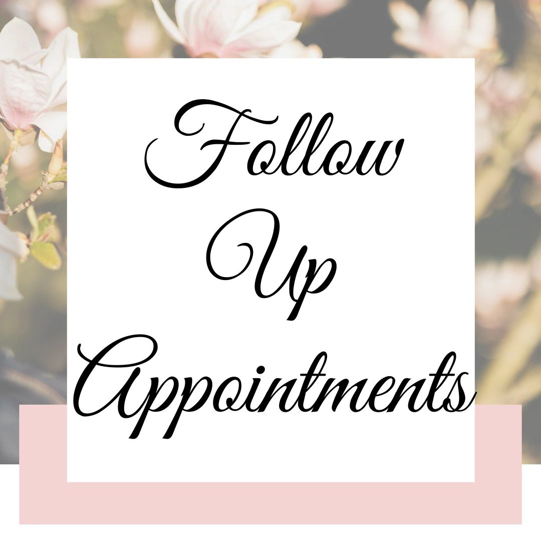 Follow up Appointment for MultiSession Packages